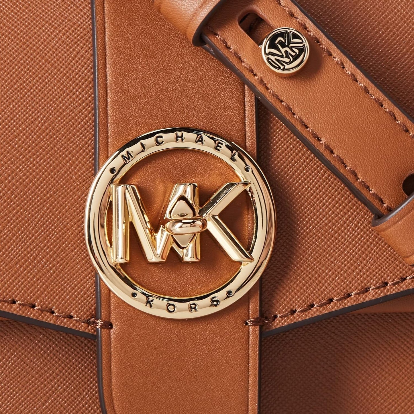 Michael Kors Damska Greenwich Średnia skórzana torba Saffiano, Torby bagażowe Damskie Naty Shop