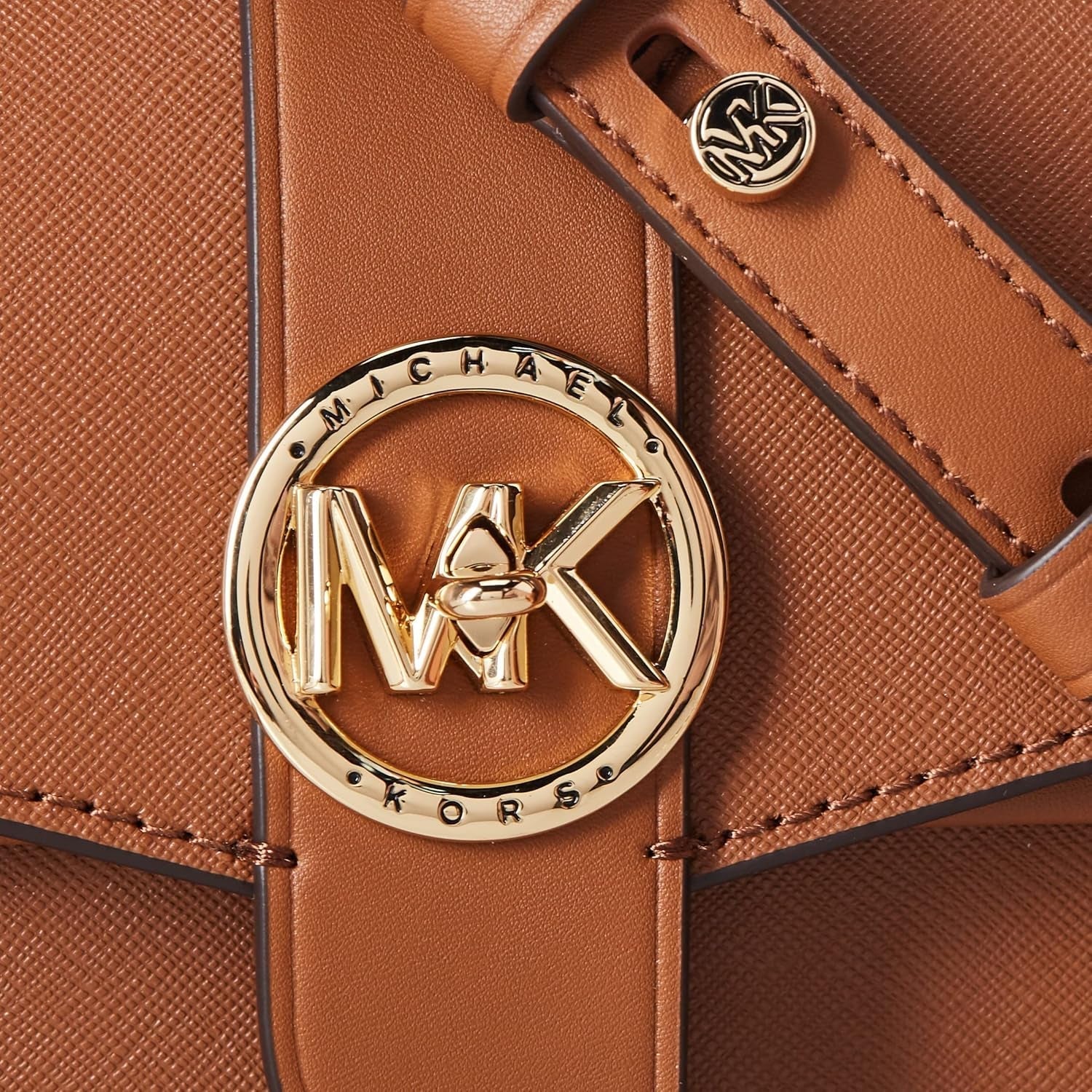 Michael Kors Damska Greenwich Średnia skórzana torba Saffiano, Torby bagażowe Damskie Naty Shop