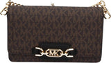 Michael Kors Women Sm Phn CHN Xbody Bag, brązowe/czarne torby damskie Naty Shop Domyślny tytuł