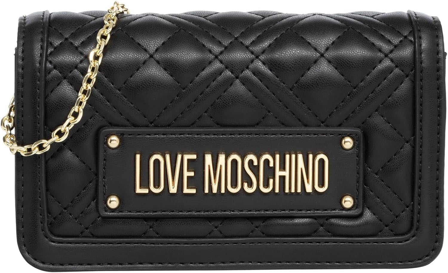 MINIBAG dla kobiet Love Moschino, czarny Naty Shop Torby damskie