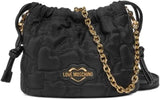 MINIBAG dla kobiet Love Moschino, czarne Torby Damskie Naty Sklep Tytuł domyślny
