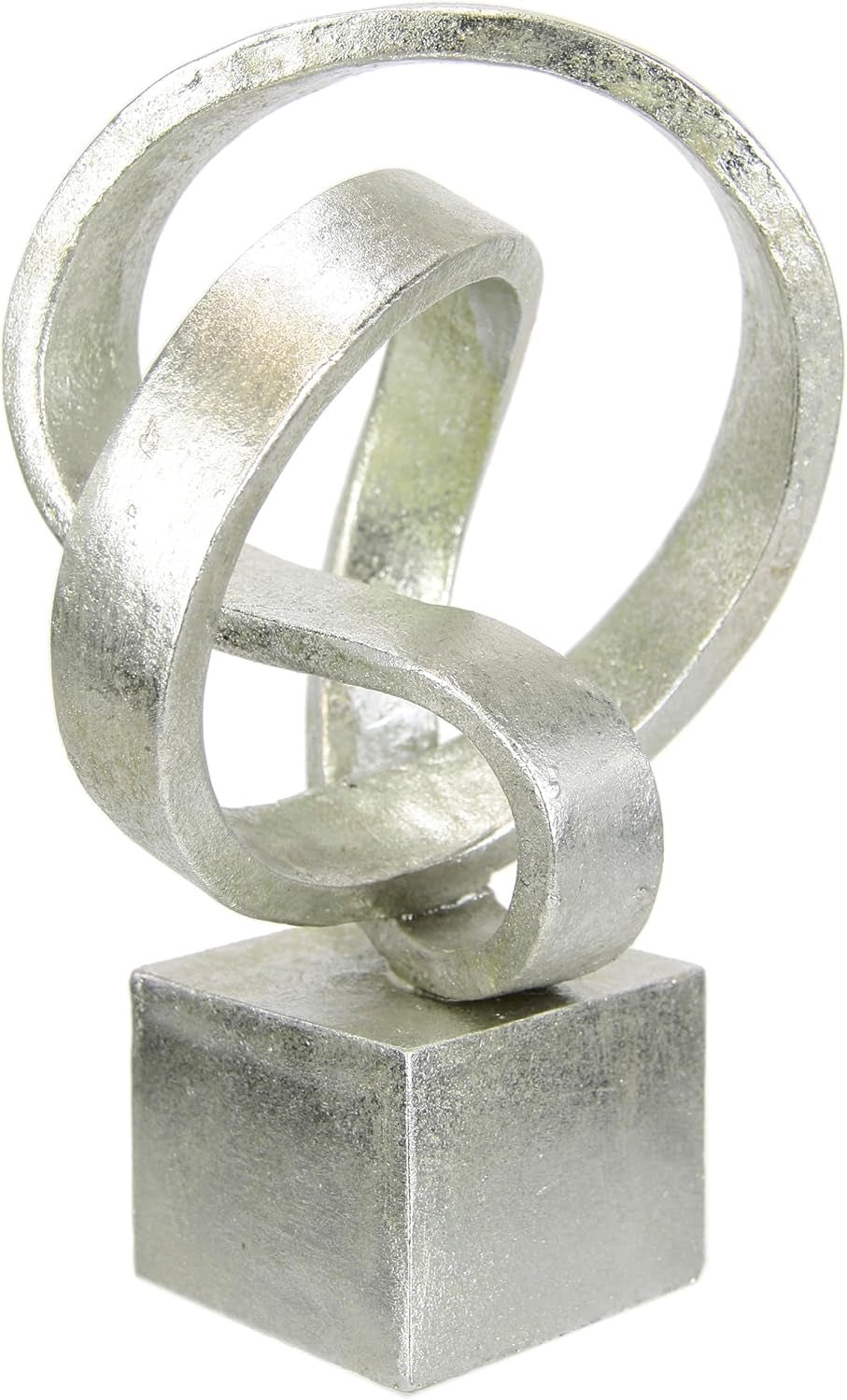Modern Deco Rzeźba Ozdoby artystyczne Obraz 3D Statua Nowoczesna dekoracja Figury Sztuka abstrakcyjna Pomysł na prezent, srebrne statuetki i rzeźby Naty Shop srebrny