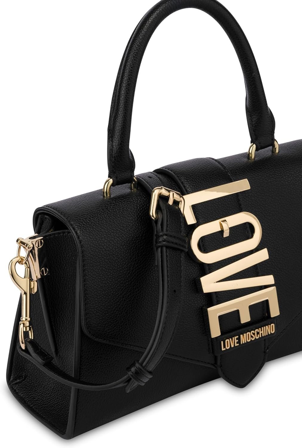 Torebka Moschino Borsa Love, czarna Torby damskie Naty Shop