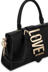 Torebka Moschino Borsa Love, czarna Torby damskie Naty Shop
