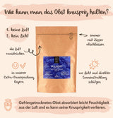 Jeżyna BRIX | Naturalne suszone jeżyny 95 g | Nagroda Great Taste dla suszonych owoców | Bez GMO, bezglutenowe, wegańskie, z konserwowanymi witaminami Naty Shop Produkty suszone