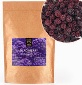 Jeżyny liofilizowane BRIX | Jeżyny naturalne, suszone 105 g | Nagroda Great Taste dla suszonych jagód | Bez GMO, bezglutenowe, wegańskie, z pominięciem witamin Naty Shop Produkty suszone Domyślny tytuł