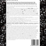 Jeżyny liofilizowane w proszku | 100% proszek z owoców liofilizowanych Naturalny suszony owoc bez dodatków | proszek owocowy Liofilizowany proszek z jeżyn Produkty suszone Naty Shop