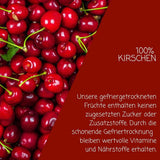 myfruits wiśnie gorzkie liofilizowane, 80g, bez dodatków, ze 100% wiśni, owoców liofilizowanych i suszonych Produkty odwodnione Naty Shop