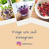 myfruits wiśnie gorzkie liofilizowane, 80g, bez dodatków, ze 100% wiśni, owoców liofilizowanych i suszonych Produkty odwodnione Naty Shop
