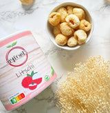 myfruits liczi, liofilizowane, 80g, bez dodatków, 100% owoców, owoców liofilizowanych i suszonych owoców Produkty odwodnione Sklep Naty