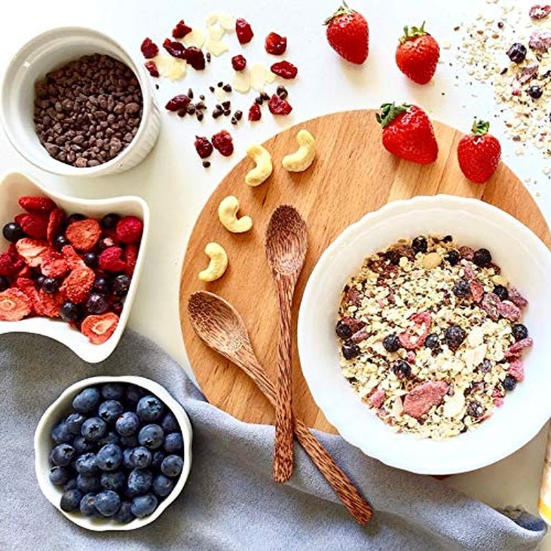 myfruits mieszanka jagodowa 300g, mieszanka owoców liofilizowanych i jagód, bez dodatku cukru, truskawki, maliny, porzeczki czerwone, mieszanka suszonych owoców Produkty odwodnione Naty Shop