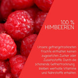 myfruits malina liofilizowana 300g bez dodatków, 100% suszona malina, owoce liofilizowane do musli lub jako przekąska... Produkty suszone Naty Shop