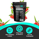 Nature Diet - Jagody Goji 1000 g | Suszone jagody | Zdrowa przekąska Naty Sklep z produktami suszonymi