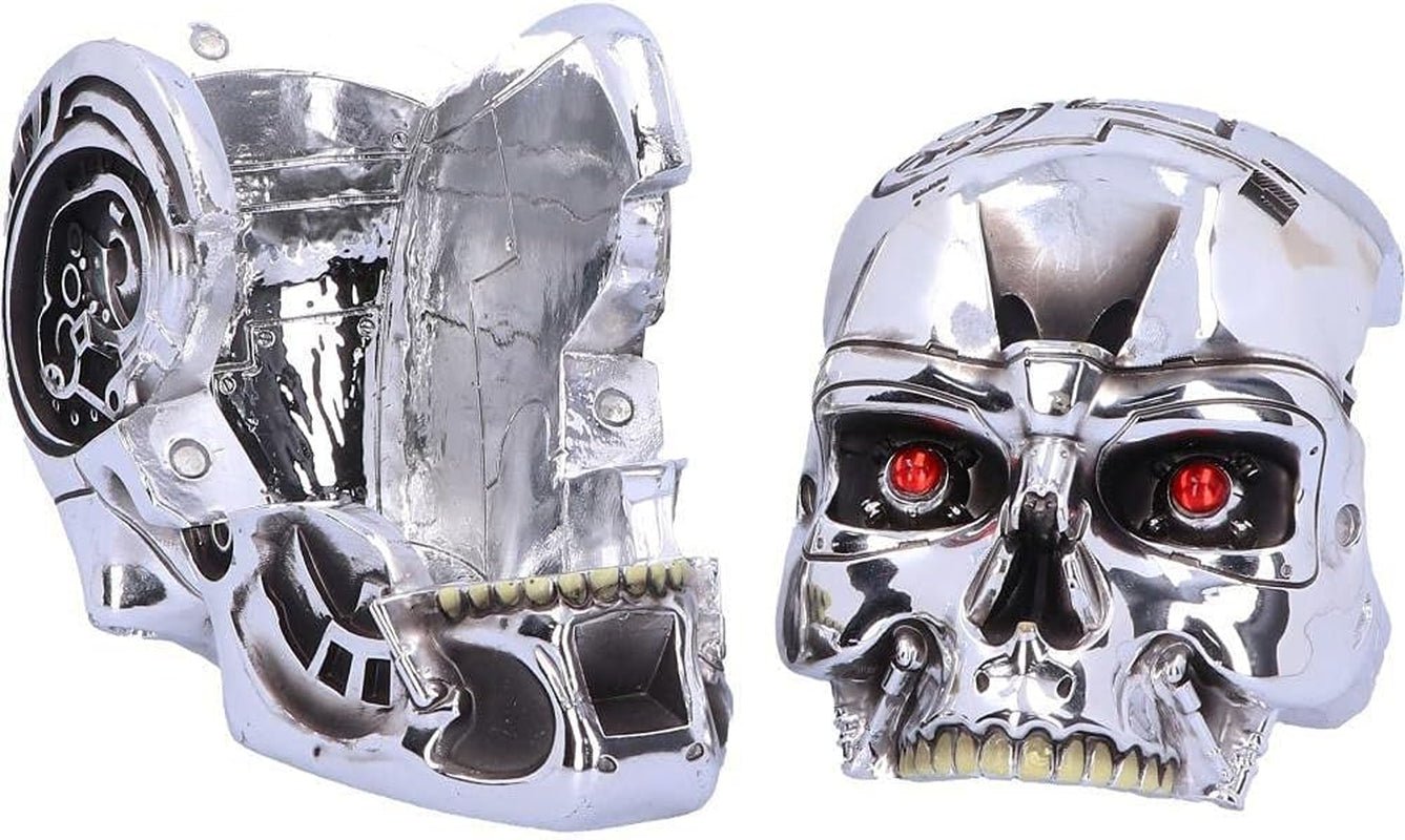 Nemesis Now, T Box, 18 cm, srebro, żywica, statuetki i rzeźby w jednym rozmiarze Naty Shop