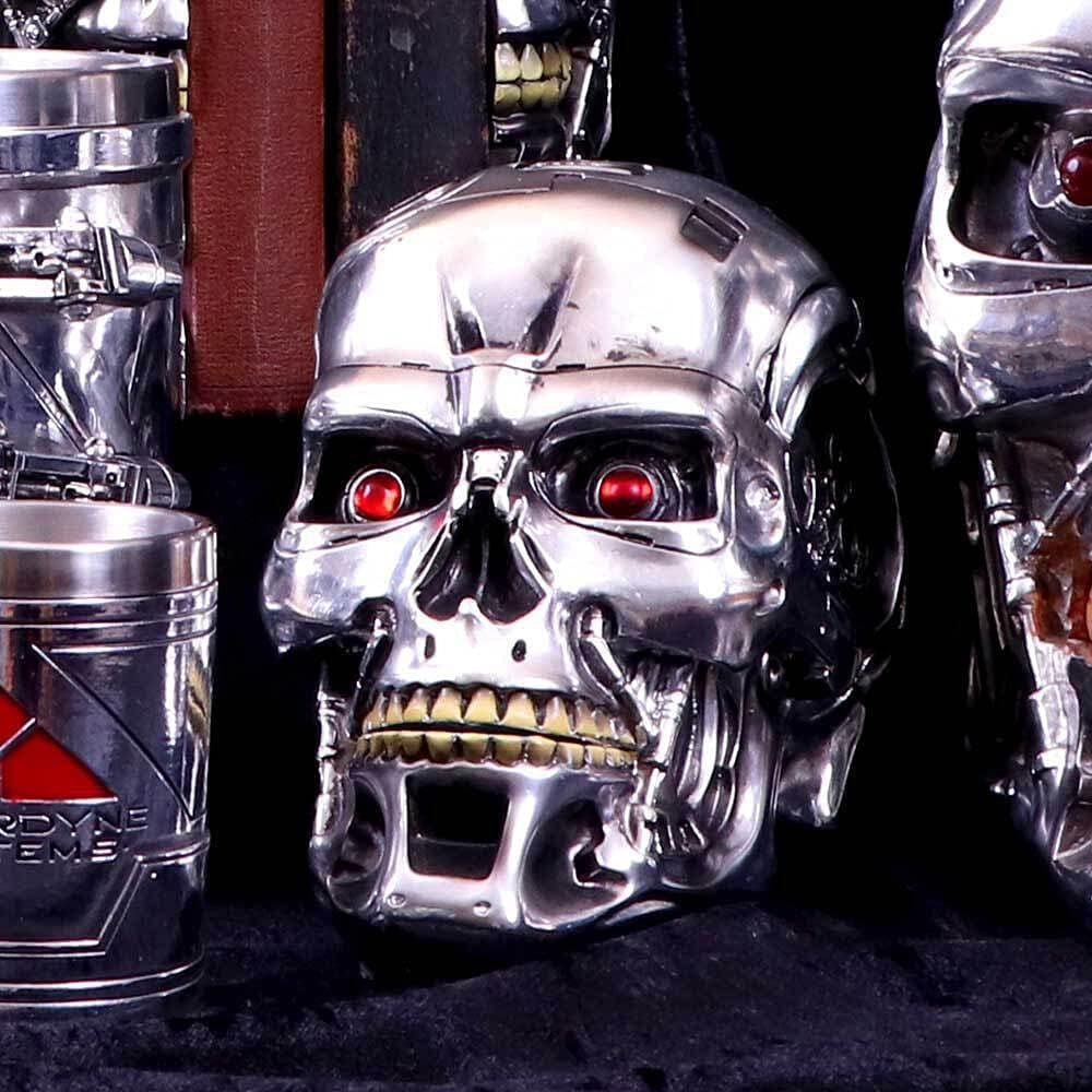 Nemesis Now, T Box, 18 cm, srebro, żywica, statuetki i rzeźby w jednym rozmiarze Naty Shop