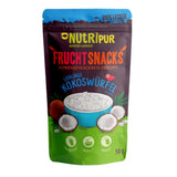 Kokos liofilizowany: 50g owoców liofilizowanych - słodycze wegańskie słodzone kostki kokosowe - naturalnie suszone owoce od NutriPur Produkty suszone Naty Shop Domyślny tytuł