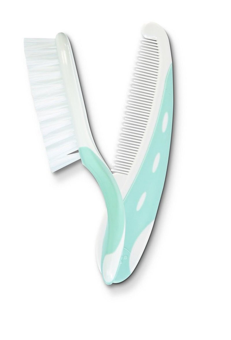 Nuk 700415 Szczotka i grzebień Dzieci - Kąpiel i pielęgnacja skóry Naty Shop Blue