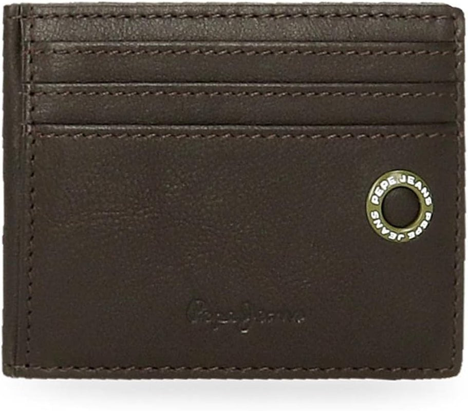 Pepe Jeans adge Portfel męski Naty Shop Brown Card