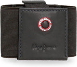 Pepe Jeans adge Portfel męski Naty Shop Navy Etui na karty wykonane z gumy