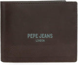 Pepe Jeans Głębokie portfele, torebki, portfele, codzienna sztuczna skóra. Z portfela damskiego Joumma Bags Naty Shop Brązowe etui
