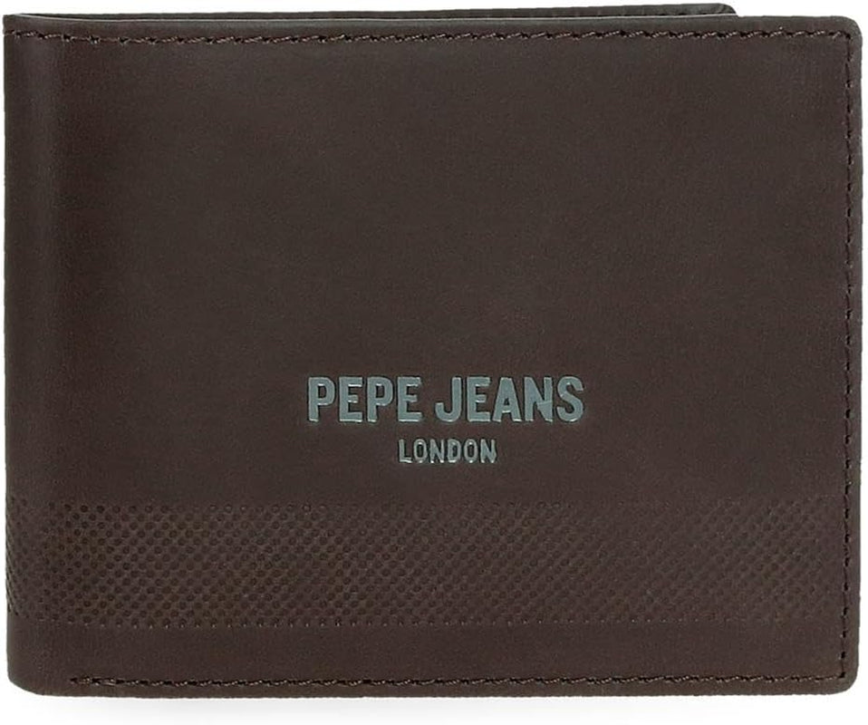 Pepe Jeans Głębokie portfele, torebki, portfele, codzienna sztuczna skóra. Z portfela damskiego Joumma Bags Naty Shop Brązowe etui