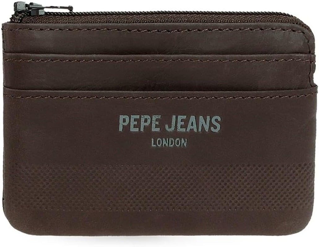 Pepe Jeans Głębokie portfele, torebki, portfele, codzienna sztuczna skóra. Z portfela damskiego Joumma Bags Naty Shop Brązowa torebka