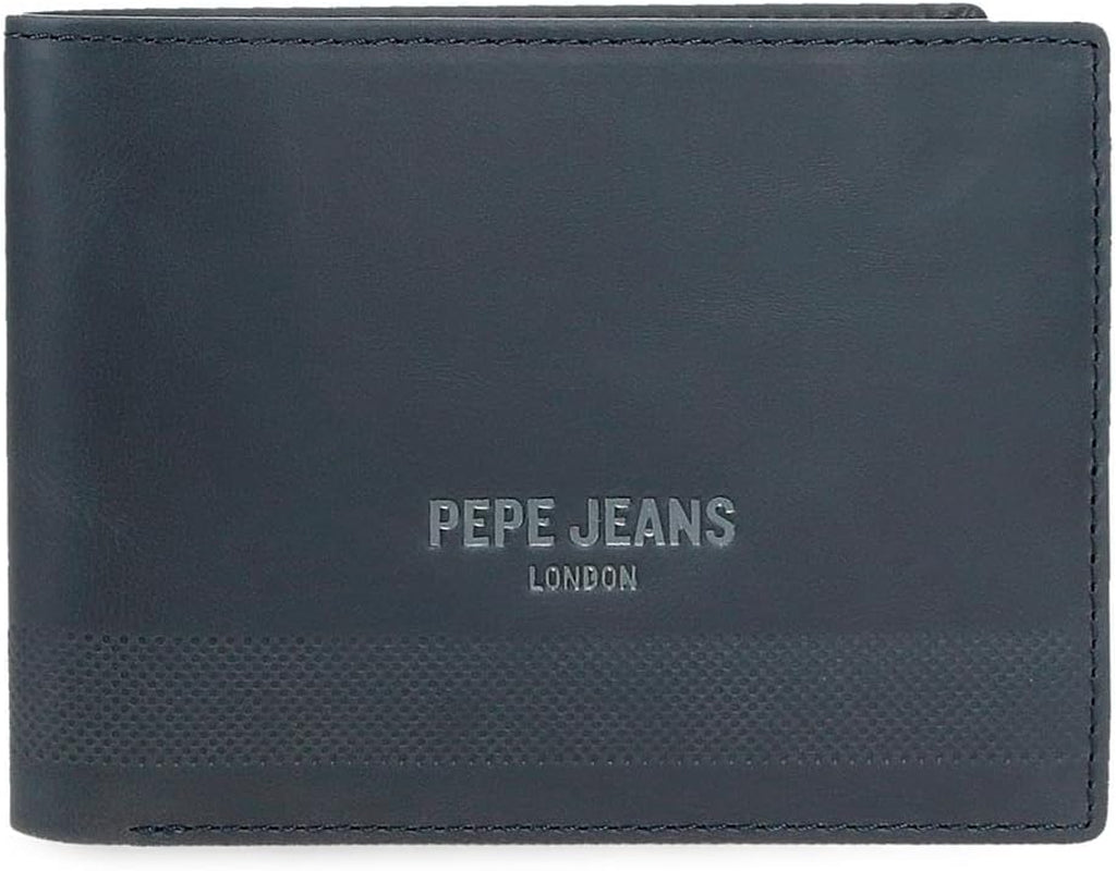 Pepe Jeans Głębokie portfele, torebki, portfele, codzienna sztuczna skóra. Z portfela damskiego Joumma Bags Naty Shop Antracytowy głęboki portfel