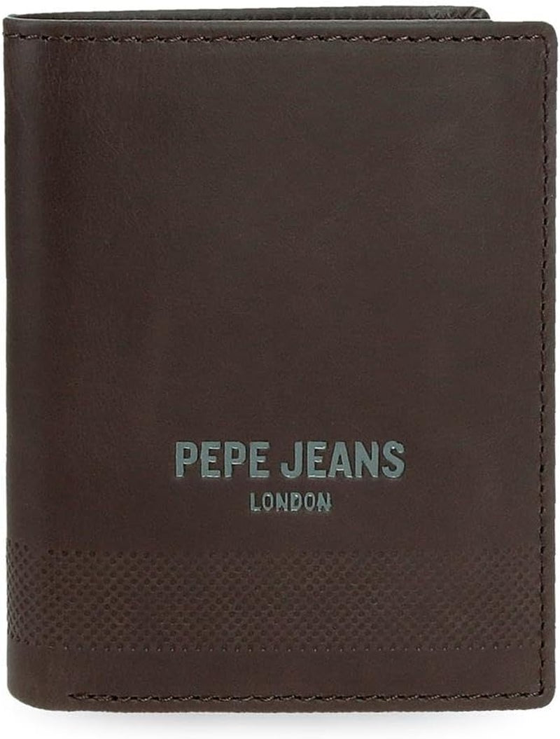 Pepe Jeans Głębokie portfele, torebki, portfele, codzienna sztuczna skóra. Z portfela damskiego Joumma Bags Naty Shop Brązowa teczka