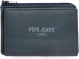 Pepe Jeans Głębokie portfele, torebki, portfele, codzienna sztuczna skóra. Z portfela damskiego Joumma Bags Naty Shop Antracytowe etui