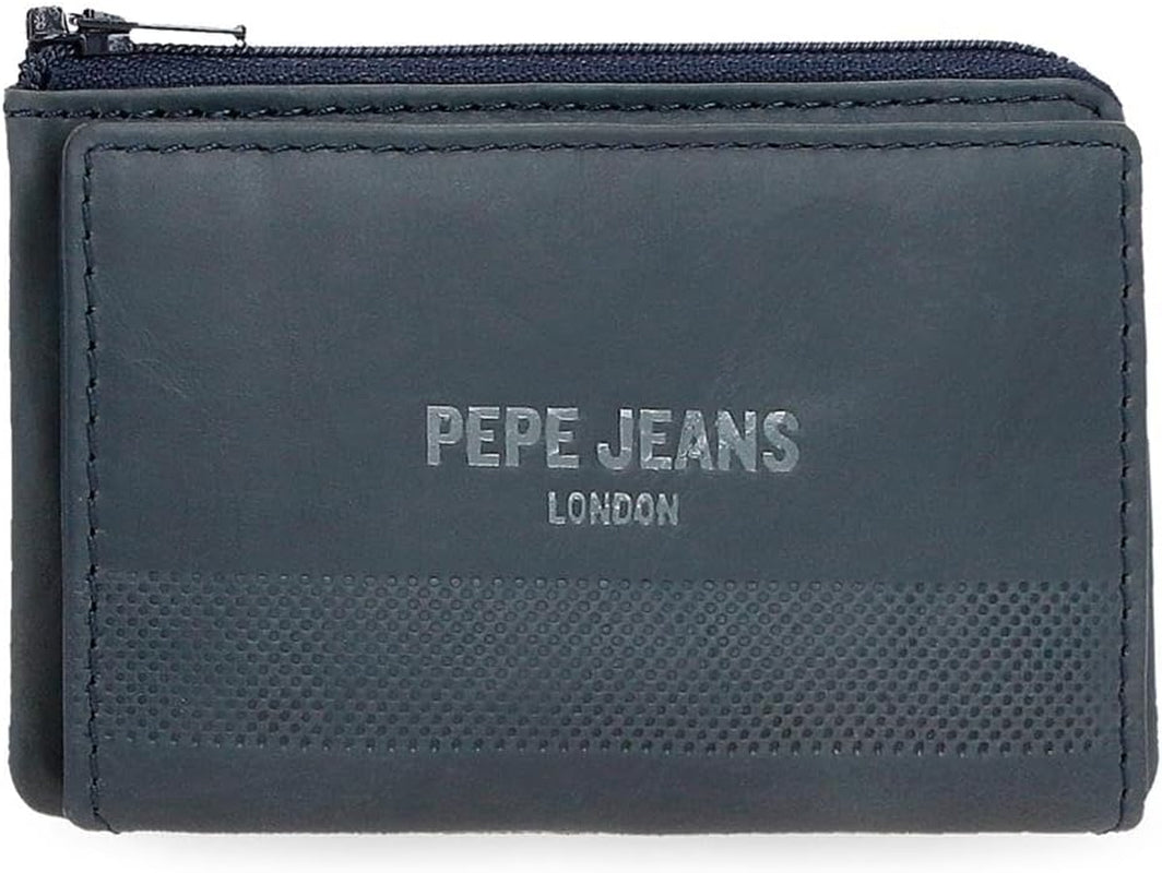Pepe Jeans Głębokie portfele, torebki, portfele, codzienna sztuczna skóra. Z portfela damskiego Joumma Bags Naty Shop Antracytowe etui