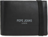 Pepe Jeans Głębokie portfele, torebki, portfele, codzienna sztuczna skóra. Z portfela damskiego Joumma Bags Naty Shop Czarny portfel