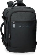 Pepe Jeans Jarvis mała torba na ramię zielona 15x19,5x6 cm poliester z detalami ze sztucznej skóry Bagaż i sprzęt podróżny Naty Shop Czarny plecak kabinowy
