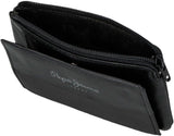 Pepe Jeans Joumma Torby Podwójna torebka, czarna, 11 x 7 x 1,5 cm, skóra, czarna, jeden rozmiar, portfel Portfel męski Naty Shop