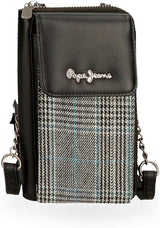 Koszulka damska Pepe Jeans Kendra, czarna, jeden rozmiar, mała torba na ramię Torby damskie Naty Shop Teczka