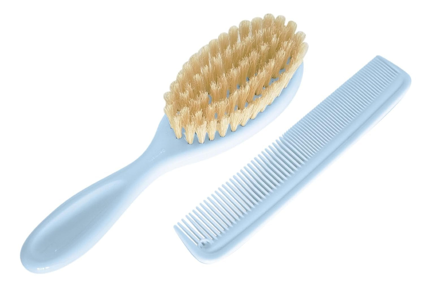 Grzebień i szczotka Rotho Babydesign, włosie naturalne, od 0 miesięcy, TOP/Bella Bambina, Babybleu Perl (jasnoniebieski), 20059010301 Dzieci - Kąpiel i pielęgnacja skóry Naty Shop Tytuł domyślny