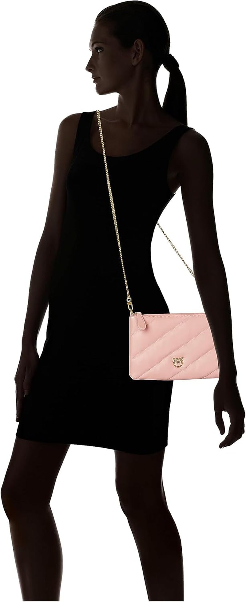 Pinko Ladies Flat Pouch Sheep Nappa FLACHTASCHE SCHAFNAPPA Torby damskie Naty Shop