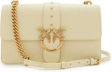 Pinko Ladies Love One Klasyczna Cl Cielęca Jedwabna Torba Damska Torby Naty Shop S14Q_Heno-Antique Gold