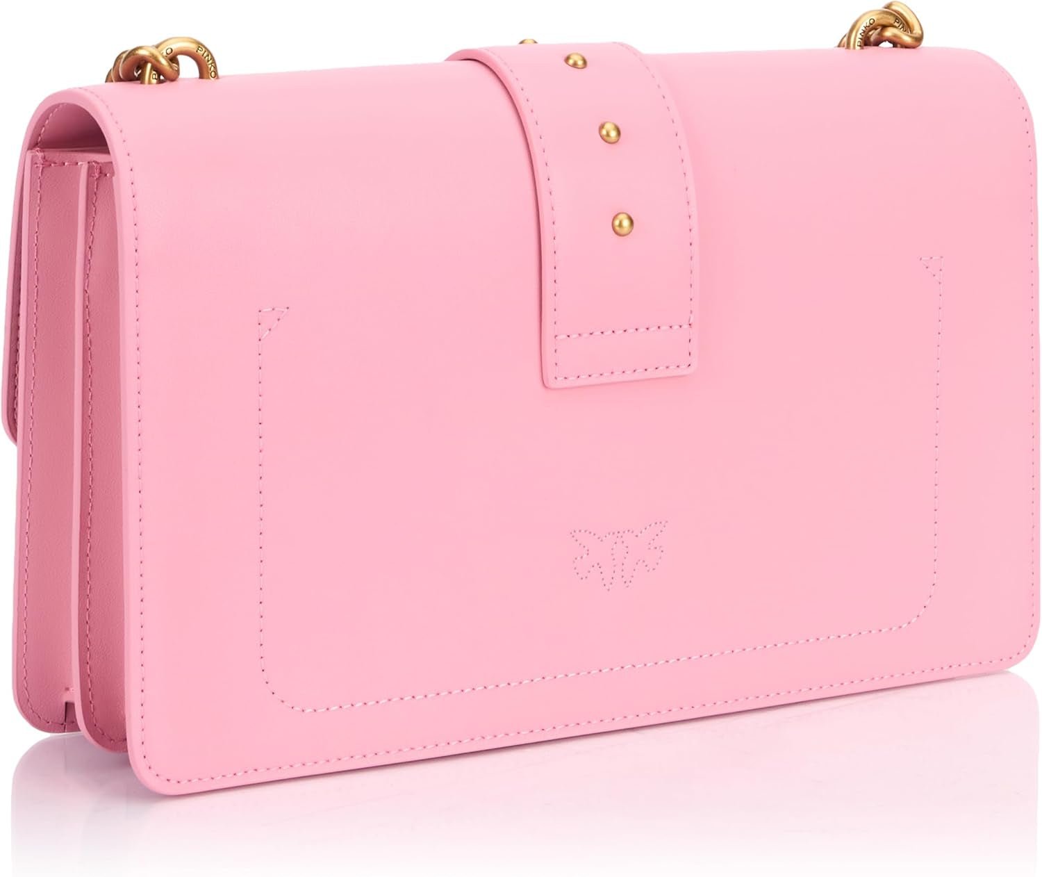 Pinko Ladies Love One Classic Cl Cielęca jedwabna torba damska Torby Naty Shop