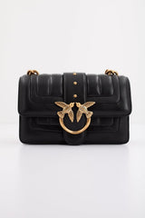 Pinko Ladies Love One Mini Cl Jednostronna pikowana torba z owczą linią Nappa Torby damskie Naty Shop