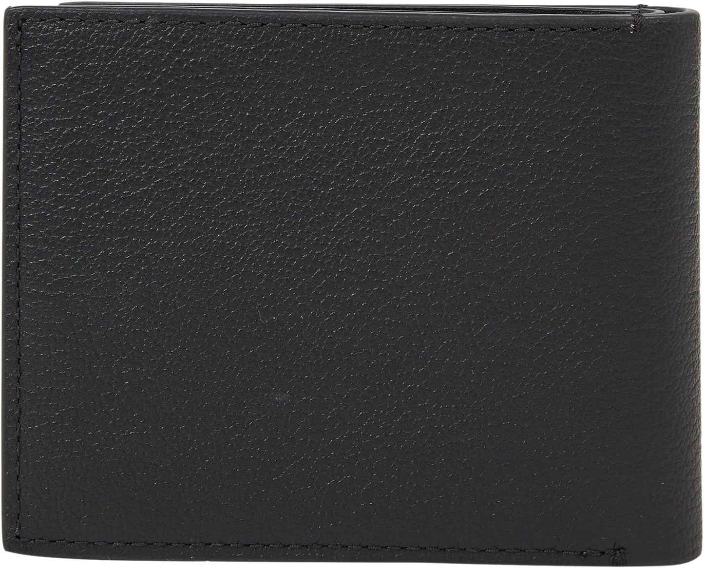 Portfel męski Calvin Klein Modern Bar Bifold Leather, czarny (Ck Black), uniwersalny portfel męski Naty Shop