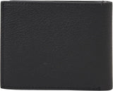 Portfel męski Calvin Klein Modern Bar Bifold Leather, czarny (Ck Black), uniwersalny portfel męski Naty Shop
