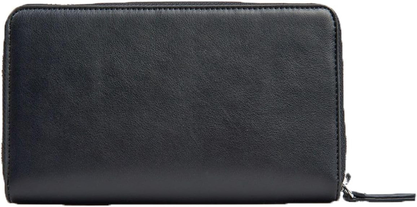 Damski portfel z wytłoczonym logo Melrose Armani Exchange Składany portfel męski Naty Shop Czarny Rozmiar uniwersalny