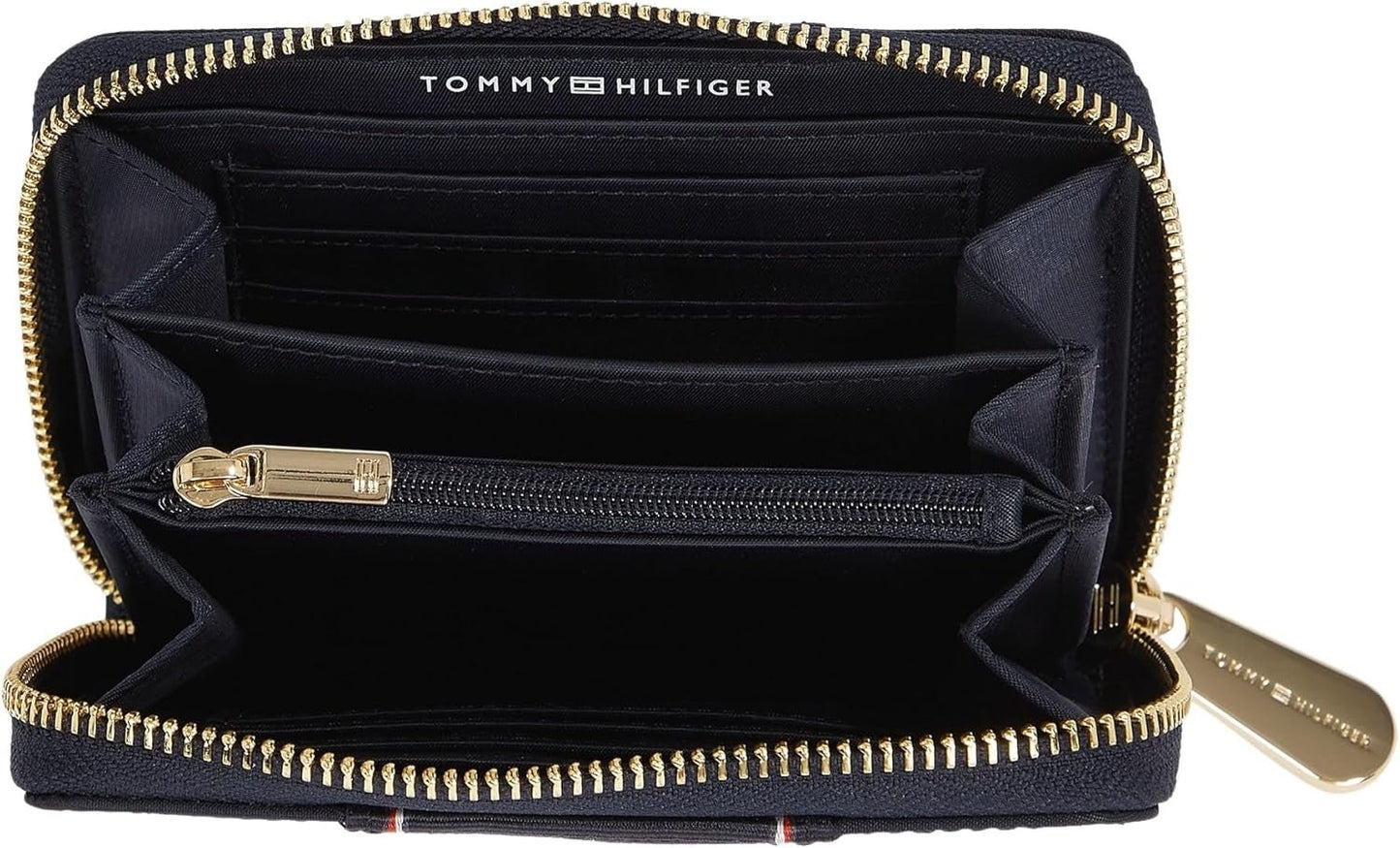 Portfel damski Tommy Hilfiger Poppy Klein, niebieski (Space Blue Corp), portfel damski w jednym rozmiarze Naty Shop