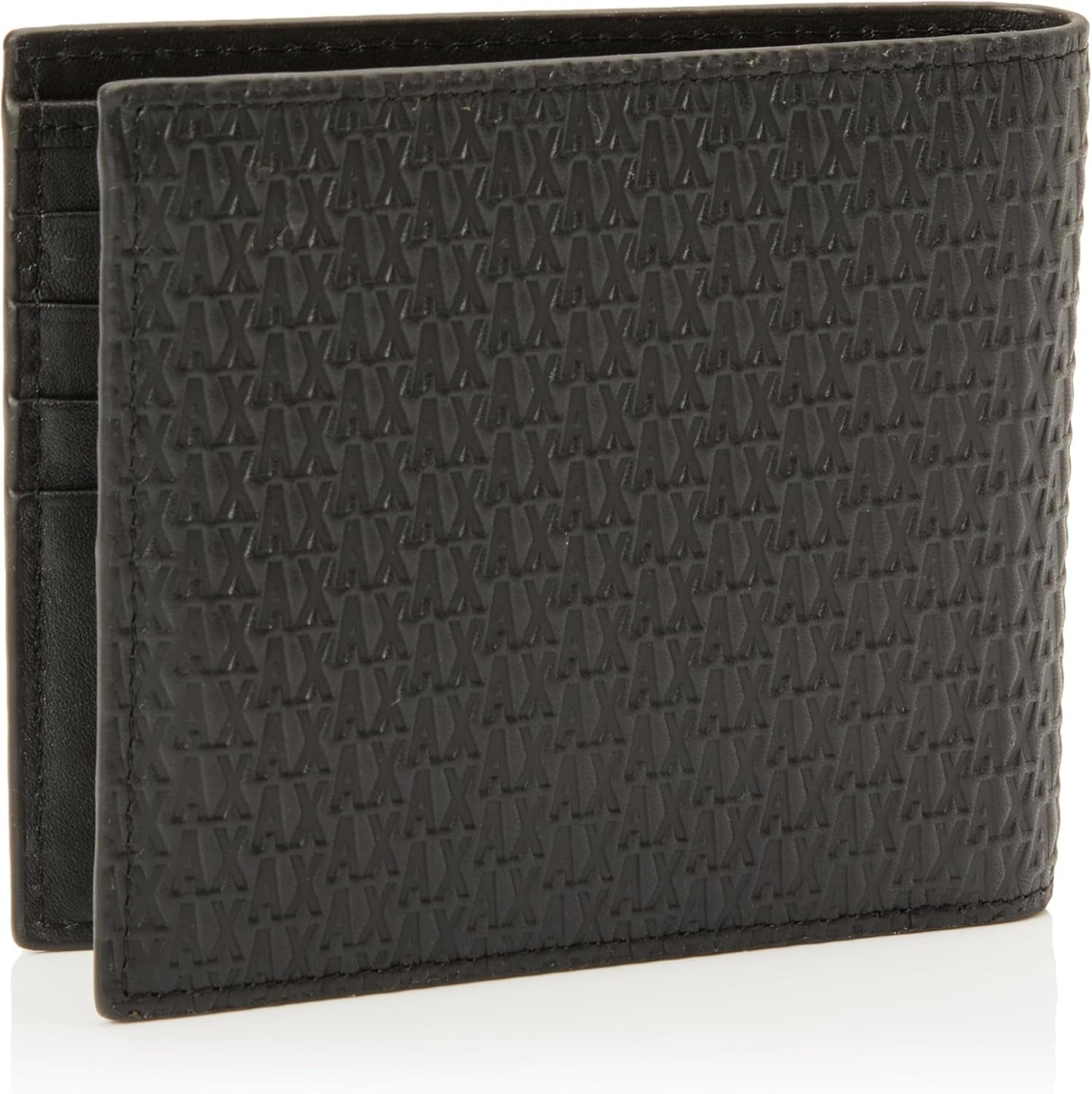 Elba, Essential, Mini Metal Logo Składany portfel męski dla mężczyzn Armani Exchange Portfel męski Naty Shop