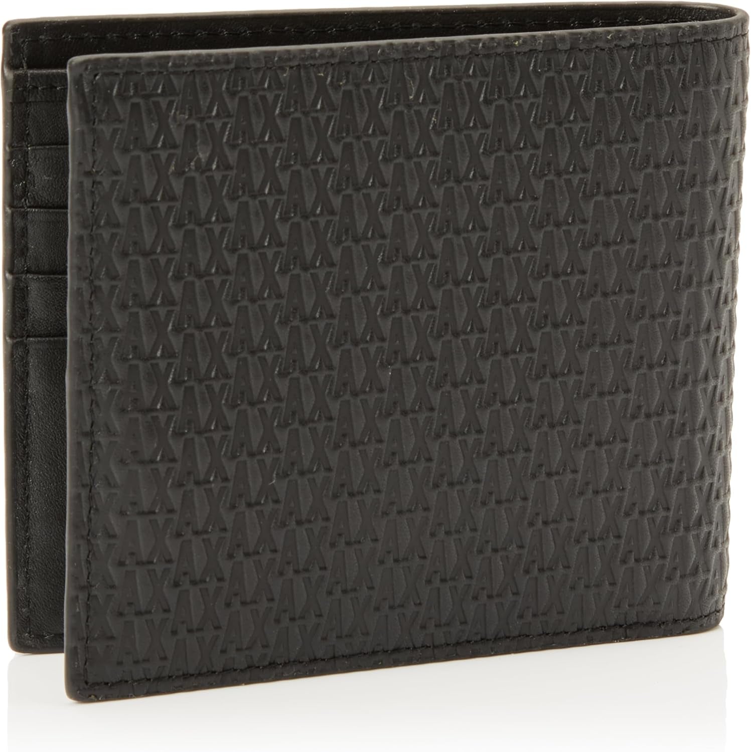 Elba, Essential, Mini Metal Logo Składany portfel męski dla mężczyzn Armani Exchange Portfel męski Naty Shop