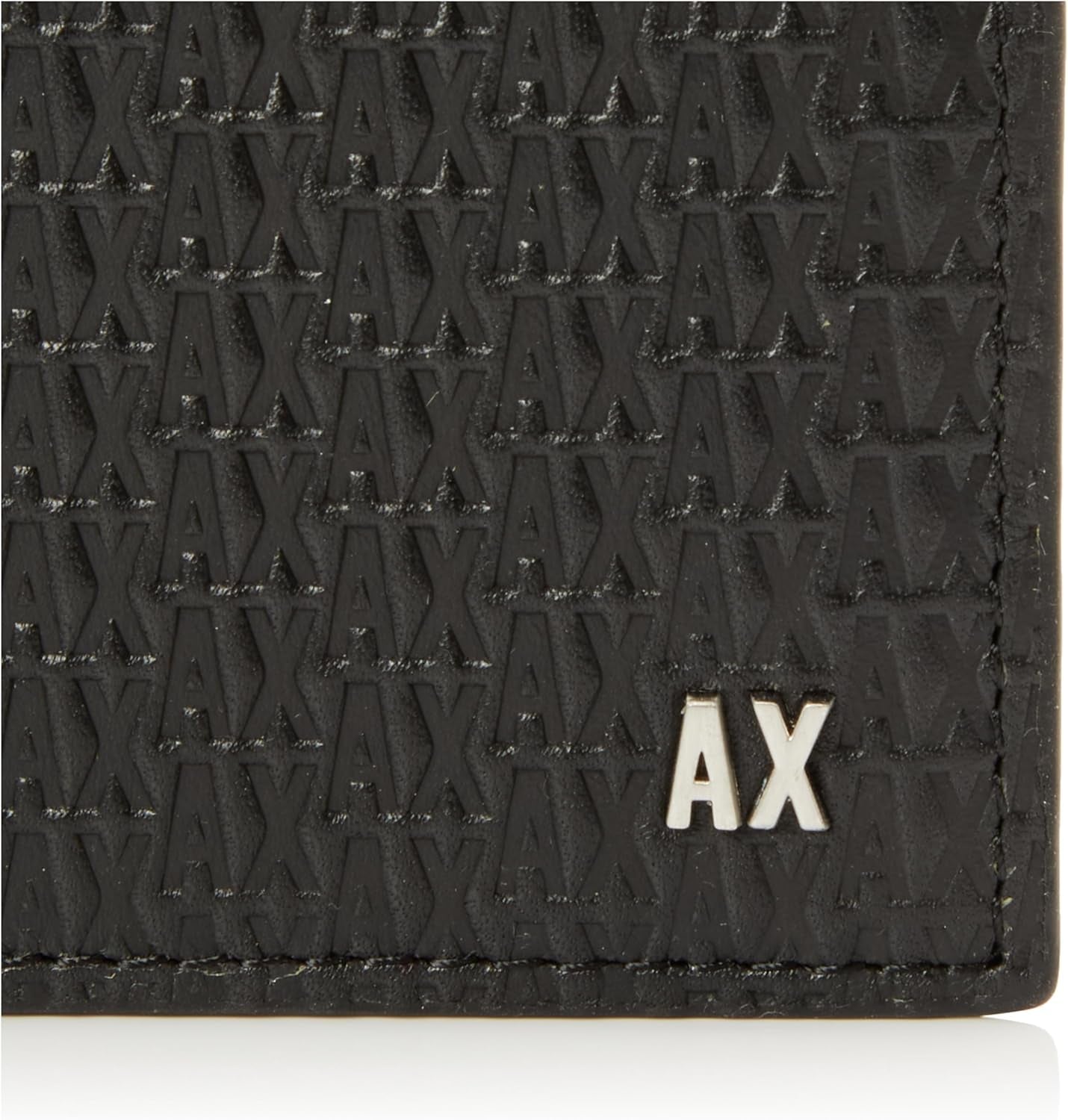 Elba, Essential, Mini Metal Logo Składany portfel męski dla mężczyzn Armani Exchange Portfel męski Naty Shop