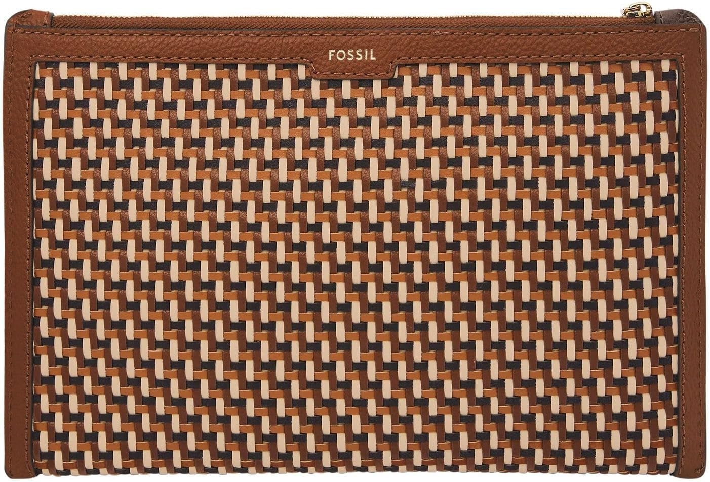 Portfel damski Fossil ze skóry lub poliestru Portfel damski Naty Shop Multicolor