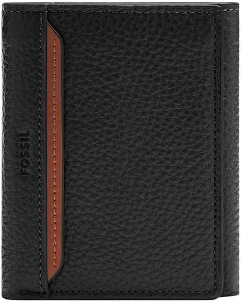 Portfel męski Fossil Huntington Tri-Fold Naty Shop Portfel męski czarny S