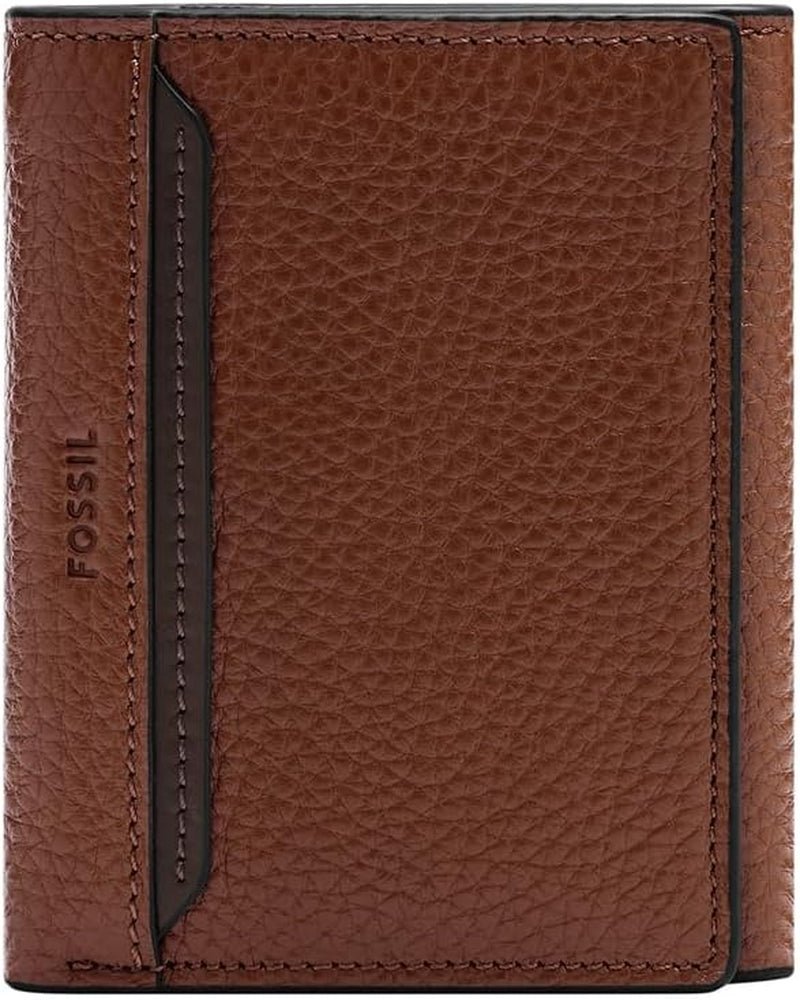 Portfel męski Fossil Huntington Tri-Fold Portfel męski Naty Shop Brown S