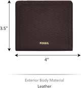 Portfel damski Fossil Logan, brązowy, portfel damski Naty Shop